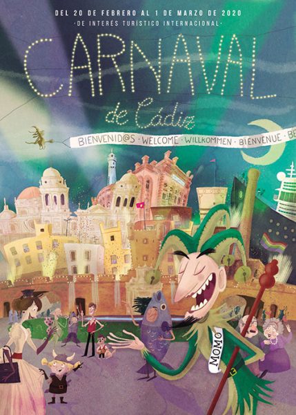 carteles del carnaval de cadiz