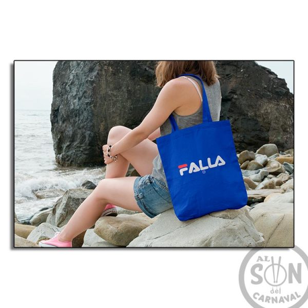 tota bag marca falla azul