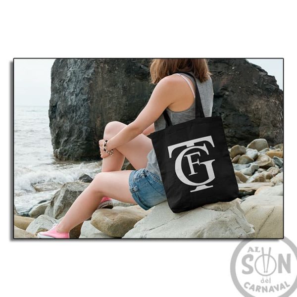 tote bag Logo Gran Teatro Falla negro