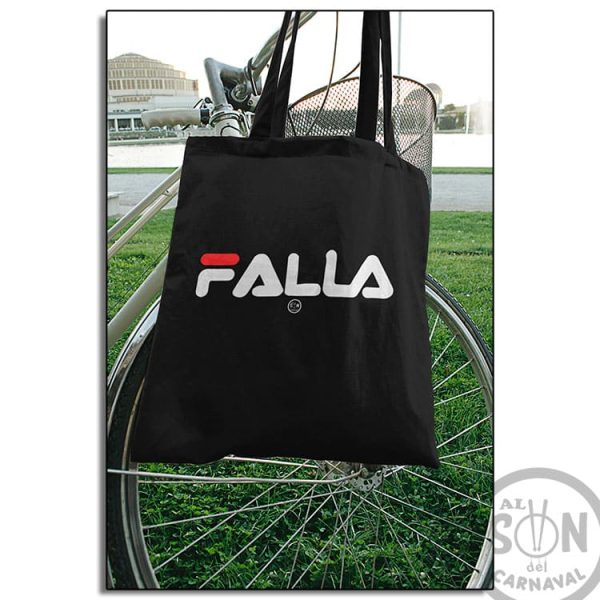 tote bag marca falla negro