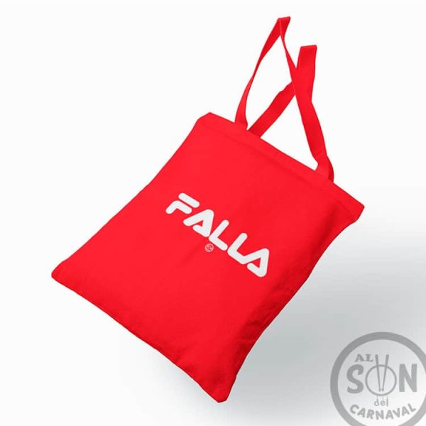 tote bag marca falla rojo