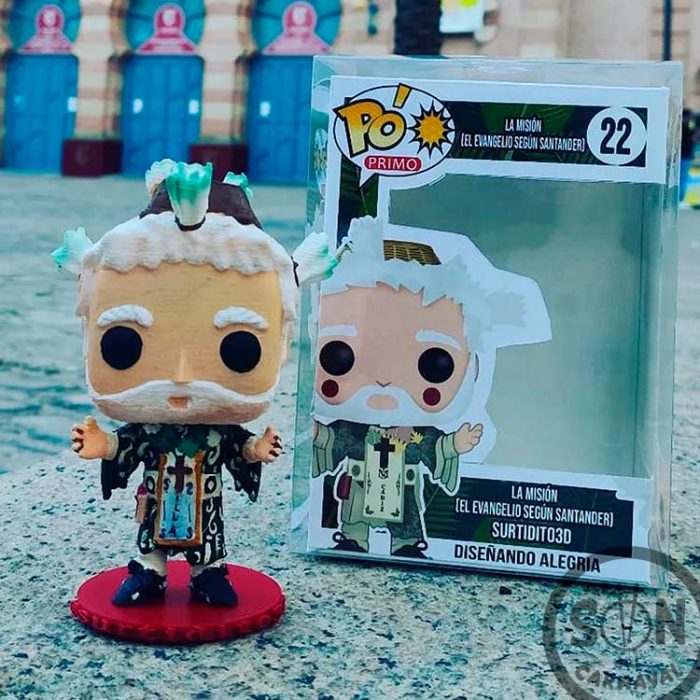 Funko Primo Pop La Mision El evangelio segun Santander