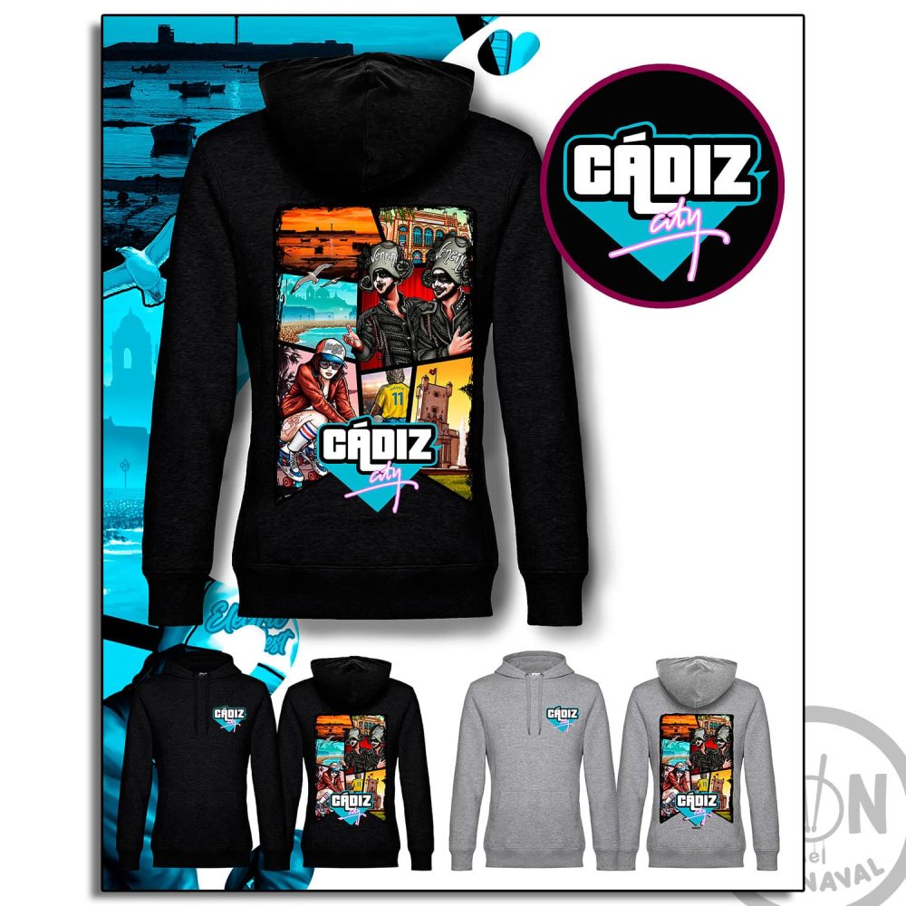 sudadera cadiz city gta