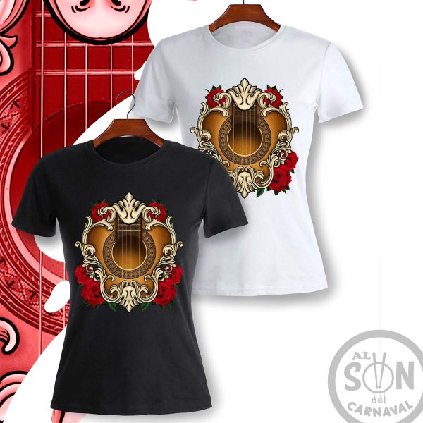 Camiseta Guitarra Española mujer