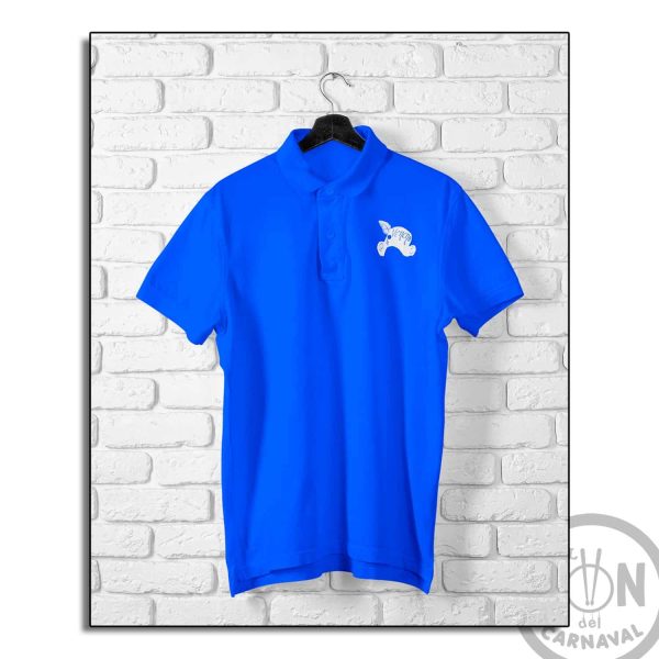 Polo elegant capitan veneno azul