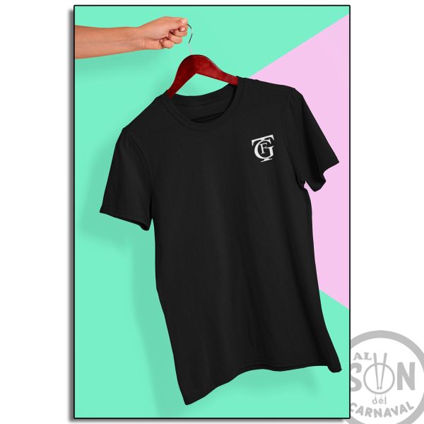 Camiseta Elegant Logo GTF Gran Teatro Falla negra