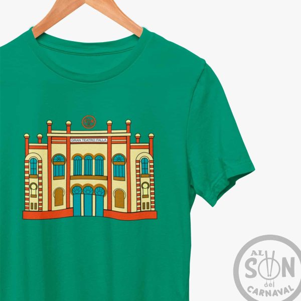 Camiseta Gran Teatro Falla verde