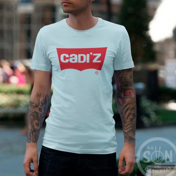 camiseta cadiz celeste