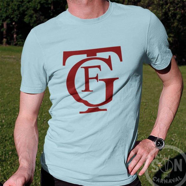 camiseta logo del falla celeste