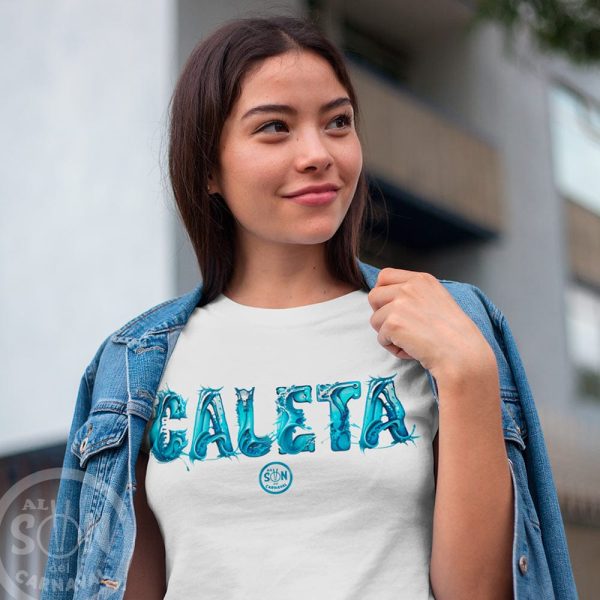 Camiseta Caleta blanca