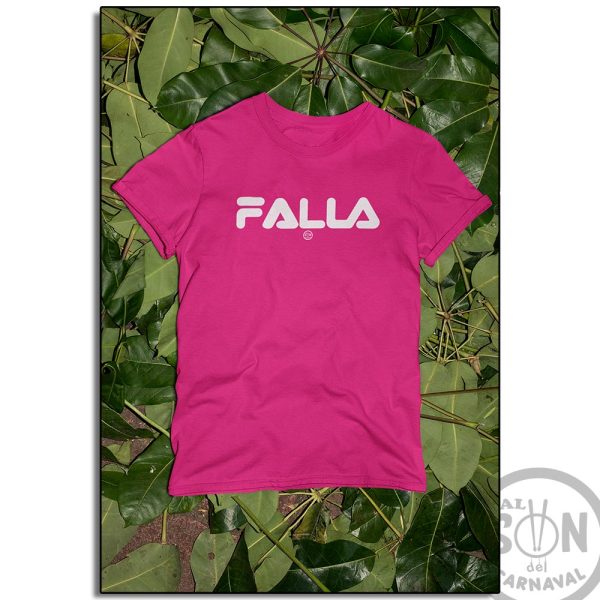 camiseta falla fucsia