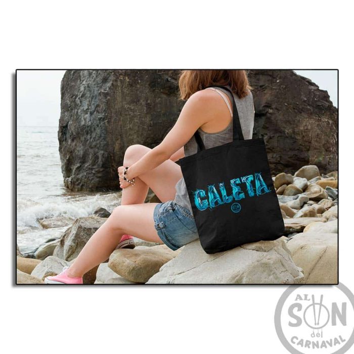 tote bag caleta negra