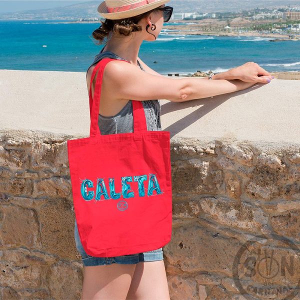 tote bag caleta rojo