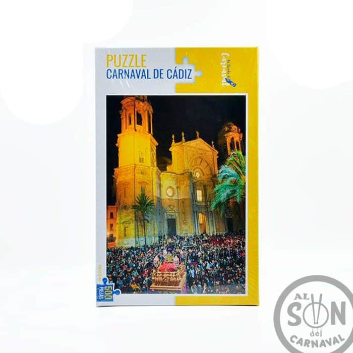 Puzzle Catedral en Semana Santa