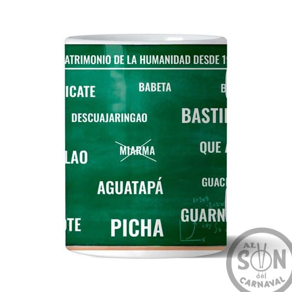 taza con palabras tipicas de cadiz