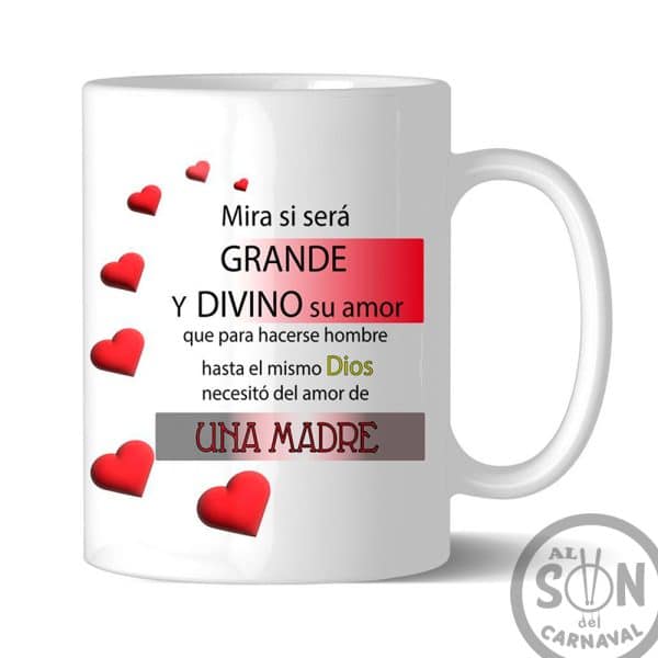 taza dedicado a las madres