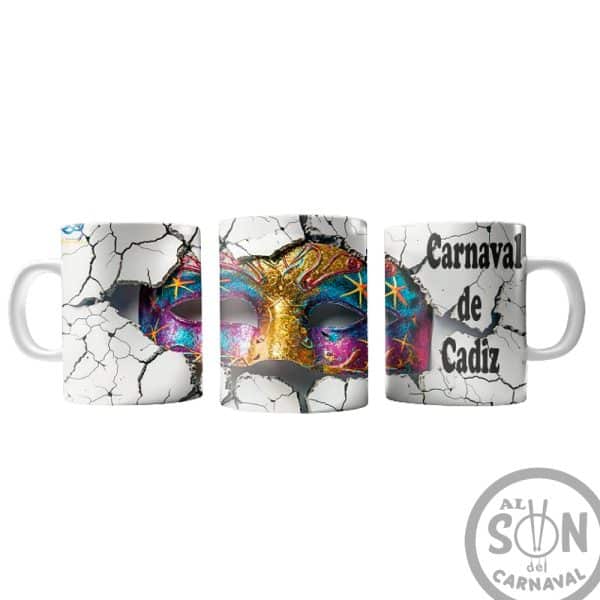 Taza Antifaces de carnaval 4