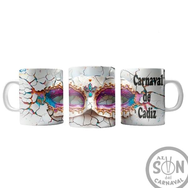 Taza Antifaces de carnaval 5