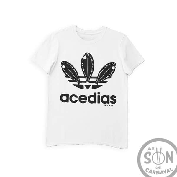 camiseta acedias de cadi blanco