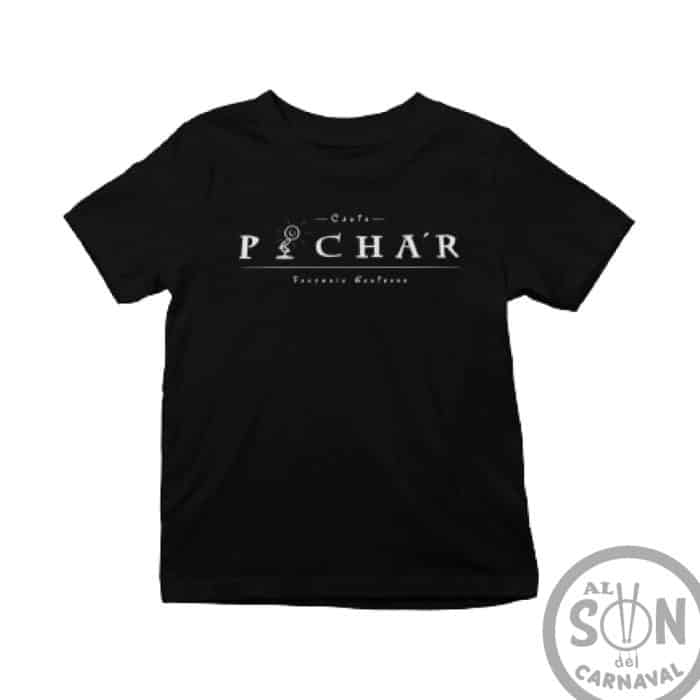 camiseta pichar negra