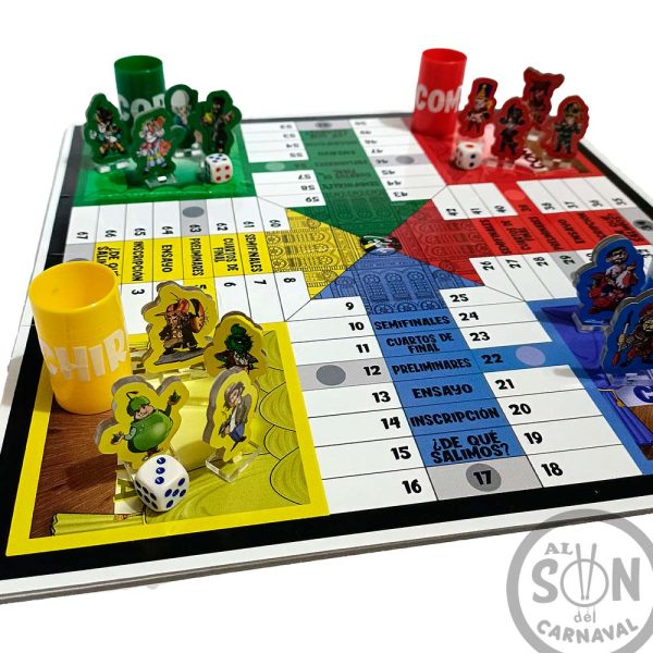 Juego parchis taratachis