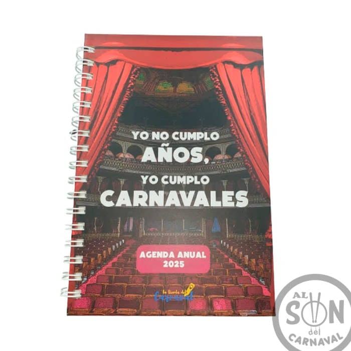 Agenda Anual 2025 Yo Cumplo Carnavales