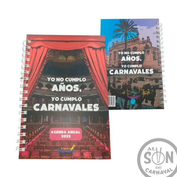 Agenda Anual 2025 carnaval de cadiz